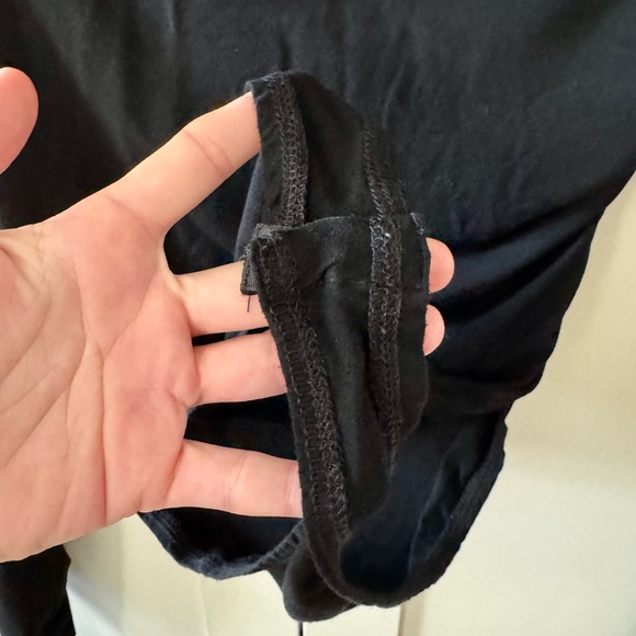 REVOLVE SNDYS Nyah Long Sleeve Bodysuit, Black Off-Shoulder Women's Top sz. S - Picture 14 of 17